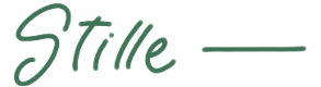 Schriftzug "Stille"